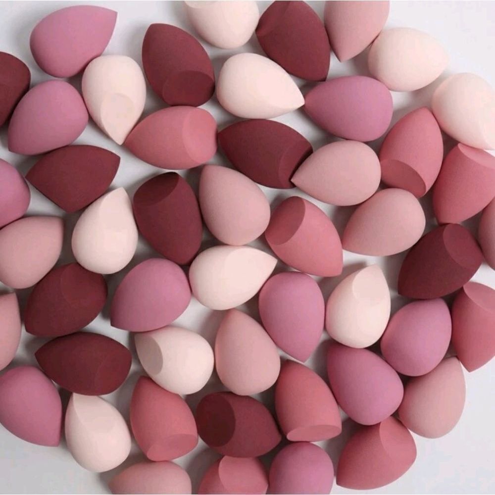3Pc Beauty Blender Makeup Sponge, Random shape & Colors